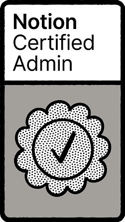 Notion Certified Admin